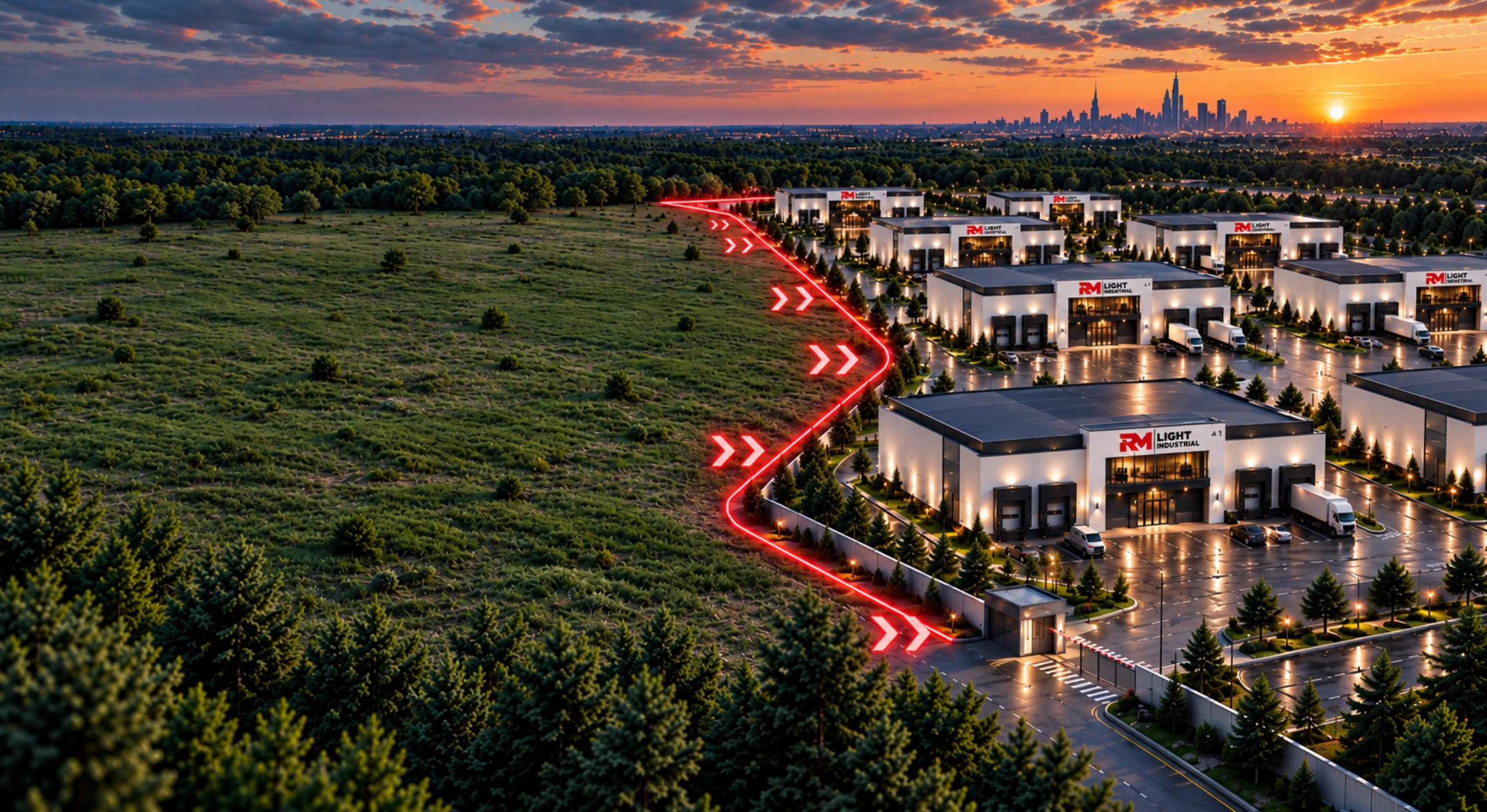 Собственникам земли RM Light Industrial
